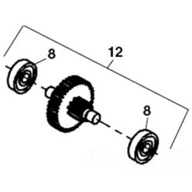 Click here to see Ridgid 45005 Ridgid 45005 Gear, Assembly 2ND Intermediate 