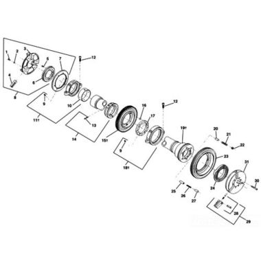 Click here to see Ridgid 47585 Ridgid 47585 Shaft, Assembly Drive 535