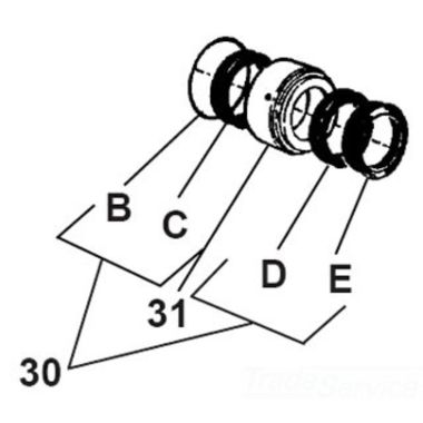 Click here to see Ridgid 47802 Ridgid 47802 Package of Seals PLNGR KJ1250/1350
