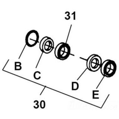 Click here to see Ridgid 49847 Ridgid 49847 Package of Seals PLNGR KJ1750/2100