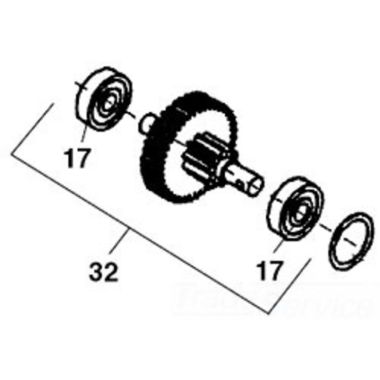Click here to see Ridgid 52522 Ridgid 52522 Gear, Assembly 1ST Intermediate 