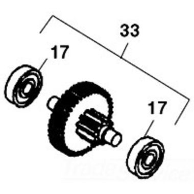 Click here to see Ridgid 54547 Ridgid 54547 Gear, Assembly 2ND