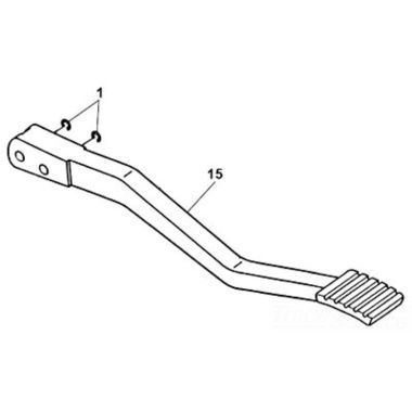 Click here to see Ridgid 54942 Ridgid 54942 PEDAL, Foot HF31