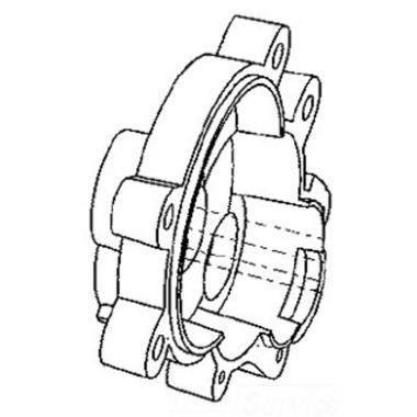 Click here to see Ridgid 58492 Ridgid 58492 GearCase, Rear