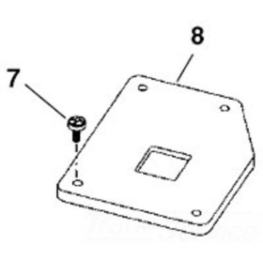 Click here to see Ridgid 59227 Ridgid 59227 Plate, Cover Junction Box 100V