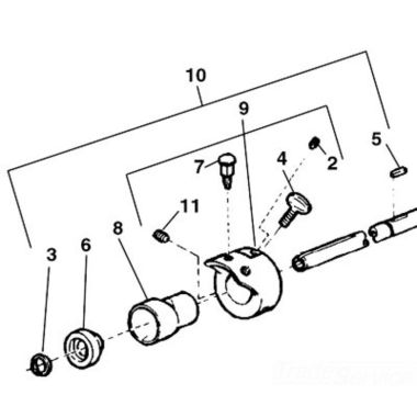 Click here to see Ridgid 59760 Ridgid 59760 Bracket, Adaptor 18A