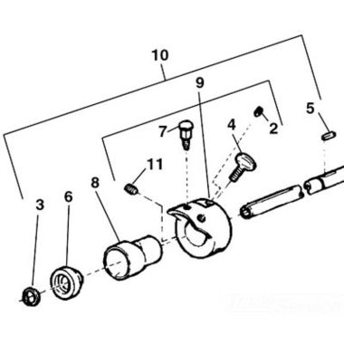 Click here to see Ridgid 61735 Ridgid 61735 Cone, Brake Male 15A