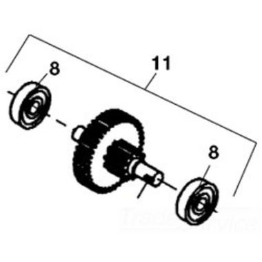 Click here to see Ridgid 44985 Ridgid 44985 Gear, Assembly 1ST Intermediate 