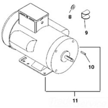 Click here to see Ridgid 63892 Ridgid 63892 Motor, 115 Volt 1.5 HP