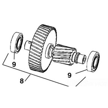 Click here to see Ridgid 65467 Ridgid 65467 Gear, Assembly 4TH Intermediate 