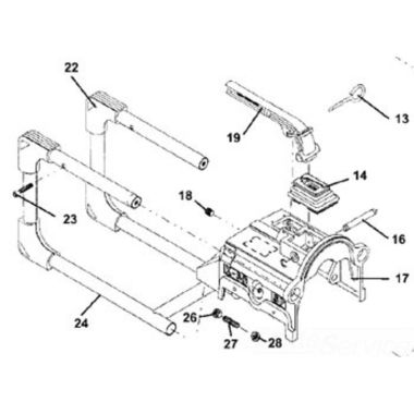 Click here to see Ridgid 65767 Ridgid 65767 Frame, With BumperS