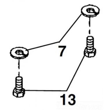 Click here to see Ridgid 66132 Ridgid 66132 Screw M8-10 Hex Head Cap