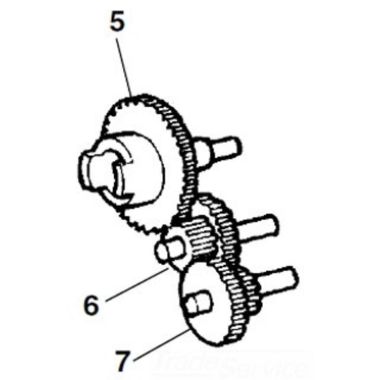 Click here to see Ridgid 66792 Ridgid 66792 Gear, Assembly 2ND InterM K3800