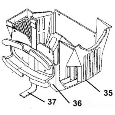 Click here to see Ridgid 65822 Ridgid 65822 Shroud, Motor With Cord Wrap K60S