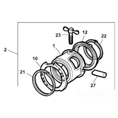Click here to see Ridgid 39340 Ridgid 39340 WORKHolder, Assembly Camera 65R