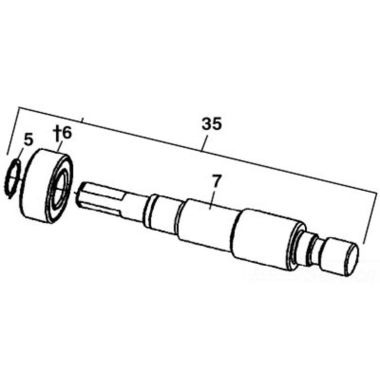 Click here to see Ridgid 69682 Ridgid 69682 Shaft, Assembly Drive 2 to 6