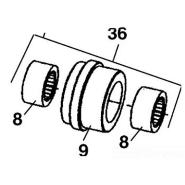 Click here to see Ridgid 45562 Ridgid 45562 Roll, Groove With Bearing