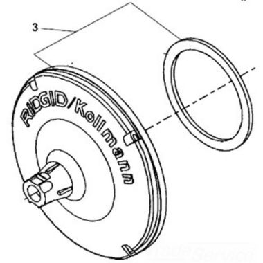Click here to see Ridgid 71842 Ridgid 71842 Front, Drum