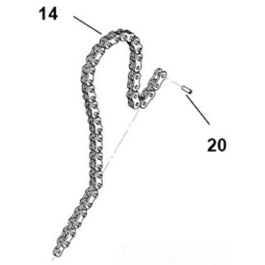 Click here to see Ridgid 72092 Ridgid 72092 Chain, Assembly