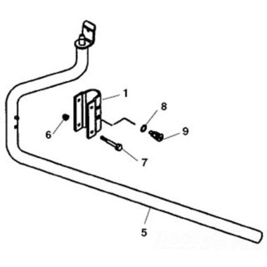 Click here to see Ridgid 72297 Ridgid 72297 Leg, Assembly Rear Stand