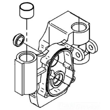 Click here to see Ridgid 77147 Ridgid 77147 GearCase, Rear