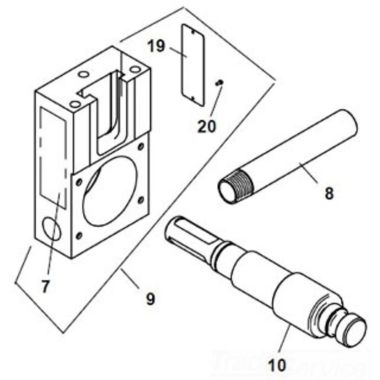 Click here to see Ridgid 87967 Ridgid 87967 Decal, DEPTH Adjustment