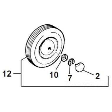 Click here to see Ridgid 88205 Ridgid 88205 Spacer, Axle