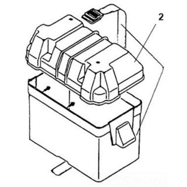Click here to see Ridgid 90137 Ridgid 90137 Box, Battery With Strap BB-12V