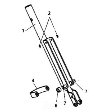 Click here to see Ridgid 90577 Ridgid 90577 Leg, Upper