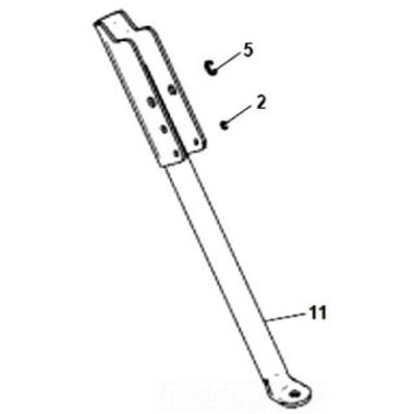 Click here to see Ridgid 90627 Ridgid 90627 Leg, Lower
