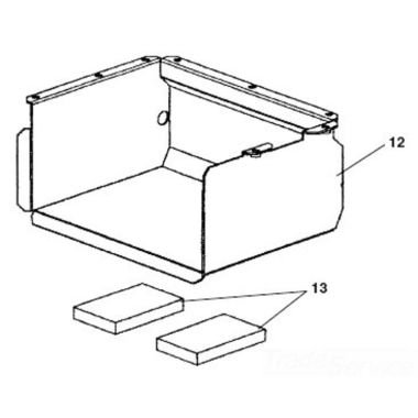 Click here to see Ridgid 91737 Ridgid 91737 Package of Battery Tray Foam