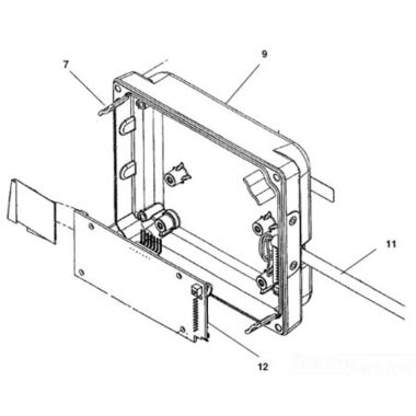 Click here to see Ridgid 91987 Ridgid 91987 Housing, Monitor Rear