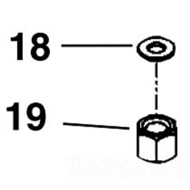 Click here to see Ridgid 93132 Ridgid 93132 Flat Washer