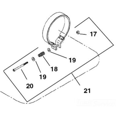 Click here to see Ridgid 94002 Ridgid 94002 Brake, Band Assembly