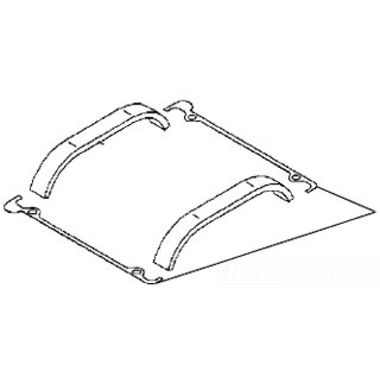 Click here to see Ridgid 94242 Ridgid 94242 2 Upper Transmission Gaskets