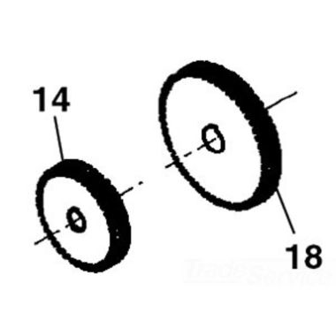 Click here to see Ridgid 94792 Ridgid 94792 Gear, Brush