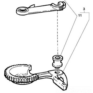 Click here to see Ridgid 35325 Ridgid 35325 Arm, Assembly Drive 358