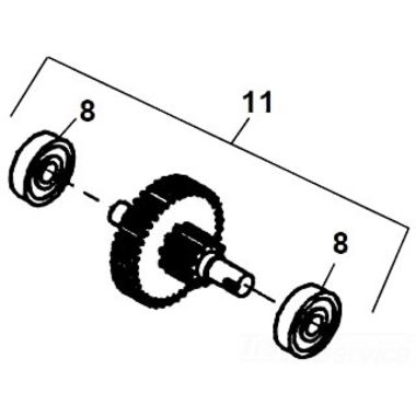 Click here to see Ridgid 97000 Ridgid 97000 First Intermediate Gear Assembly 