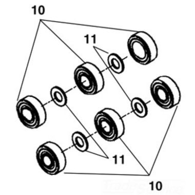 Click here to see Ridgid 97807 Ridgid 97807 4 Spacer Washers 15SI