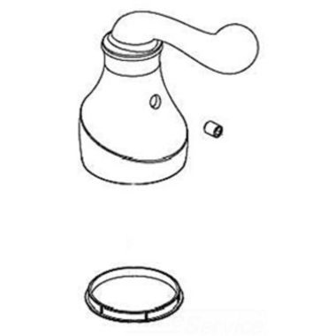 Click here to see Delta RP64706 DELTA RP64706 PART TWO METAL LEVER HANDLE KIT CHROME