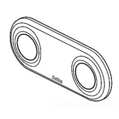Click here to see Delta RP38620RB Delta RP38620RB Part Jet Module Xo Escutcheon Venetian Bronze