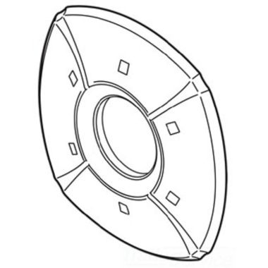 Click here to see Delta RP61295RB Delta RP61295RB Part Escutcheon - Diverter Venetian Bronze