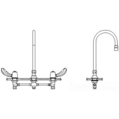 Click here to see Delta 23C652-R5 Delta 23C652-R5 CER-TECK Widespread Lavatory Faucet, 6