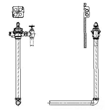 Click here to see Delta 1601T6104RI-48 DELTA 1601T6104RI-48 COMMERCIAL E-CONCEALED BT FV