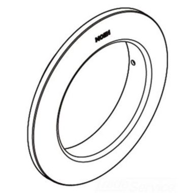 Click here to see Moen 155650BN Moen 155650bn Part Escutcheon Brushed Nickel