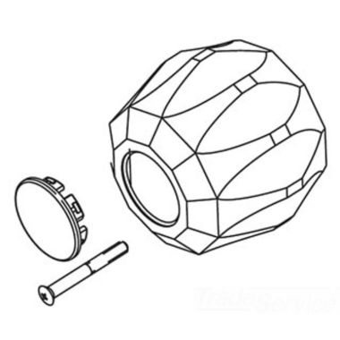 Click here to see Peerless RP70539 PEERLESS RP70539 PART 1K - SINGLE HANDLE KNOB CHROME