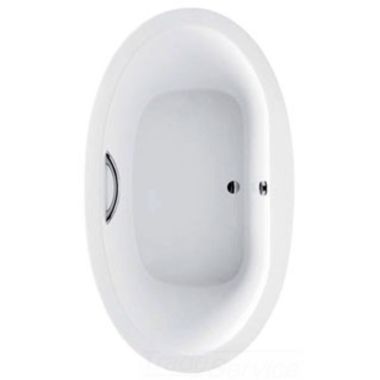 Click here to see Toto ABY904N#01YPN Toto ABY904N#01YPN Pacifica Cotton White Soaker Tub with Grab Bar and Polished Nickel Trim