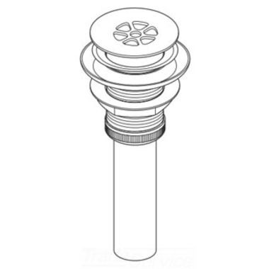 Click here to see Brizo RP72411BZ Brizo RP72411BZ Grid Strainer Without Overflow Bronze Brilliance