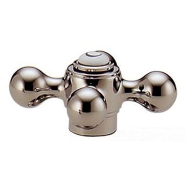 Click here to see Brizo HK33C-PN Brizo HK33C-PN Polished Nickel Single Cross Metal Handle