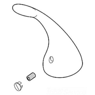 Click here to see Delta RP70834SS Delta RP70834SS Stainless Handle, Button, and Set Screw - Part